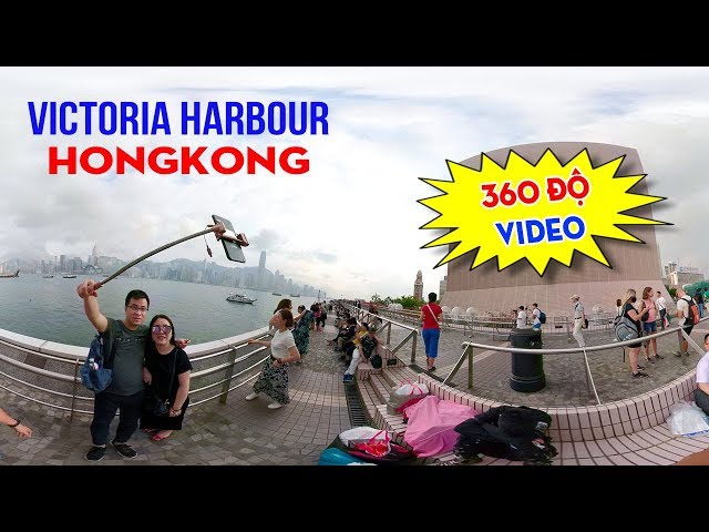 Victoria Harbor Hong Kong Travel Attractions | 360 Degree 4K VR Video