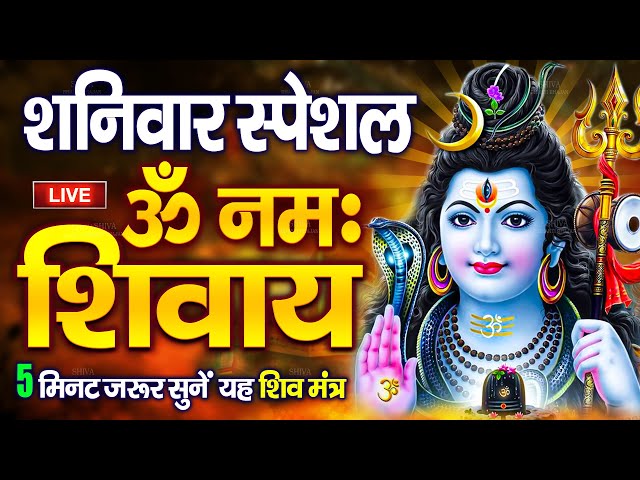 LIVE : Om Namah Shivaya ShivDhun | ॐ नमः शिवाय धुन | Shiv Bhajan|NonStop ShivDhun | Daily Mantra