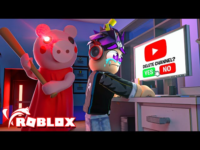 IF I "OOF" IN Roblox PIGGY BOOK 2... I DELETE MY CHANNEL!