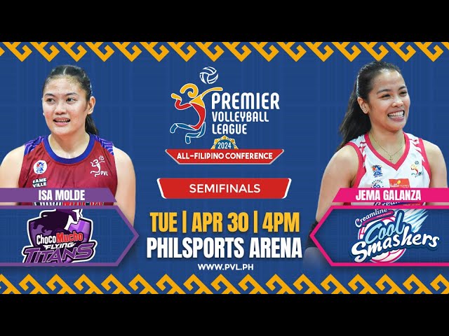 CREAMLINE vs. CHOCO MUCHO - Full Match | Semifinals | 2024 PVL All-Filipino Conference