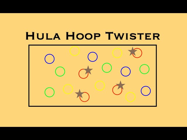 Hula Hoop Twister - PE Game