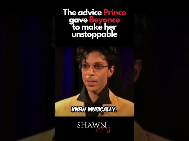 The Advice Prince Gave Beyonce to Make Her Unstoppable #shorts #beyonce #hiphop #celebrity #prince