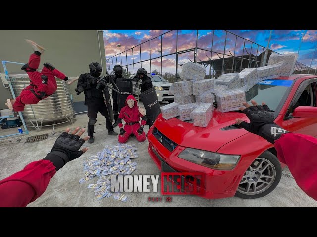 PARKOUR VS MONEY HEIST 25!