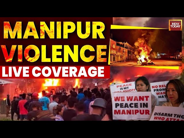 Manipur Violence LIVE Updates | Violent Protests In Manipur, Mob Tries To Storm CM Biren's House