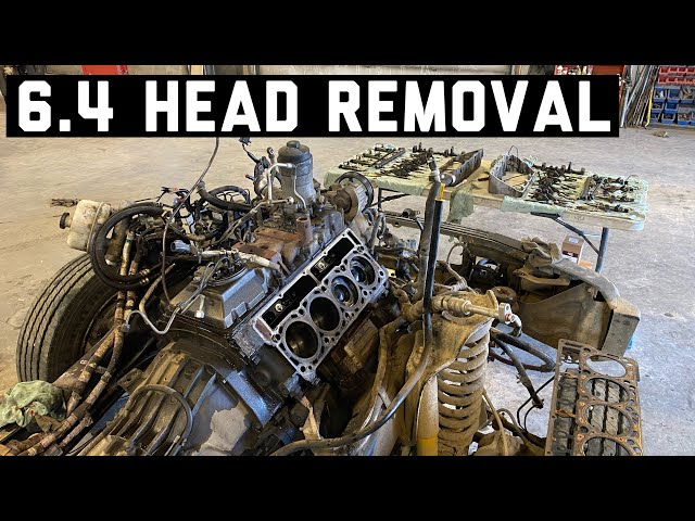 HOW TO REPLACE HEAD GASKETS ON 6.4 POWERSTROKE (Part 1: Removal)