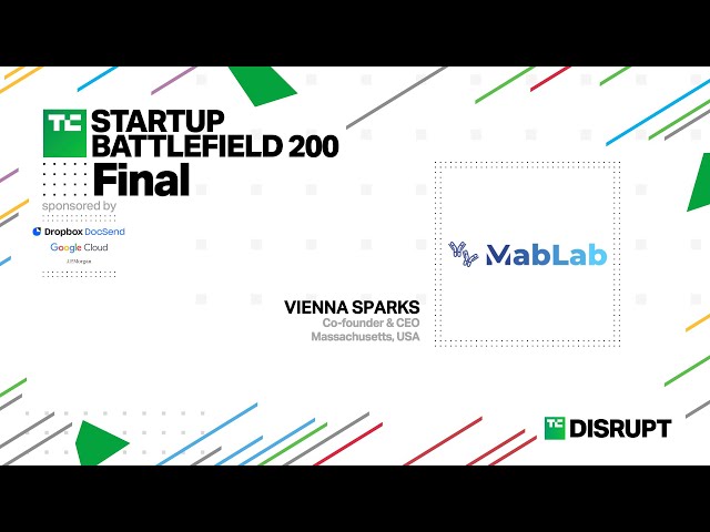 2024 Startup Battlefield Top 5 Finalists: MabLab | TechCrunch Disrupt 2024