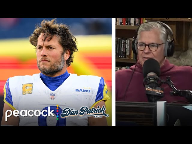 Why Matthew Stafford is one of the most 'underrated QBs' in NFL | Dan Patrick Show | NBC Sports