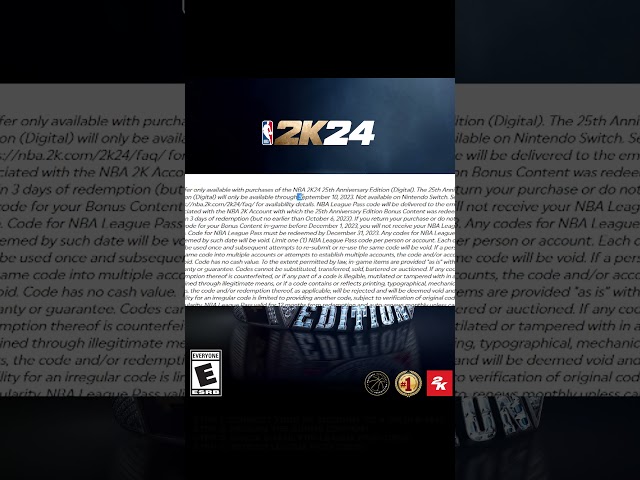 how to redeem nba league pass in 2k24 before it expires.