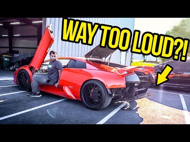 My Fast & Furious Lamborghini Gets The LOUDEST Straight Pipe Exhaust In The WORLD! (RIP HEADPHONES)