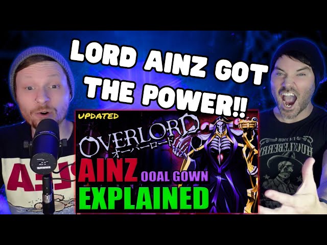 OVERLORD - How Strong Is Ainz Ooal Gown? ( REACTION )