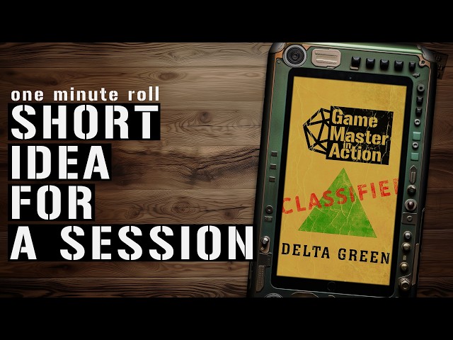 Delta Green - short idea for a session Ep. 14