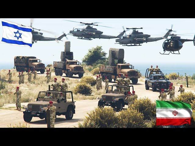 Iran Vs Israel War Latest War Update With New Animated Amazing Video Footage