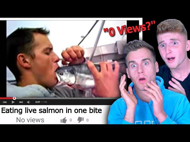 Reacting To Videos With 0 Views! (So Weird)