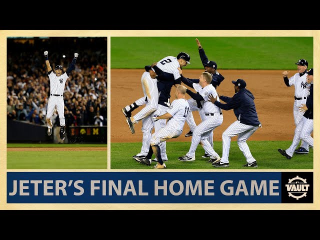 "Derek Jeter, where fantasy becomes reality!" | Jeter's final home game ends in memorable fashion!