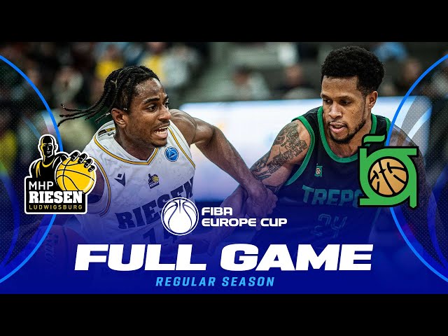 MHP RIESEN Ludwigsburg v BC Trepca | Full Basketball Game | FIBA Europe Cup 2024-25