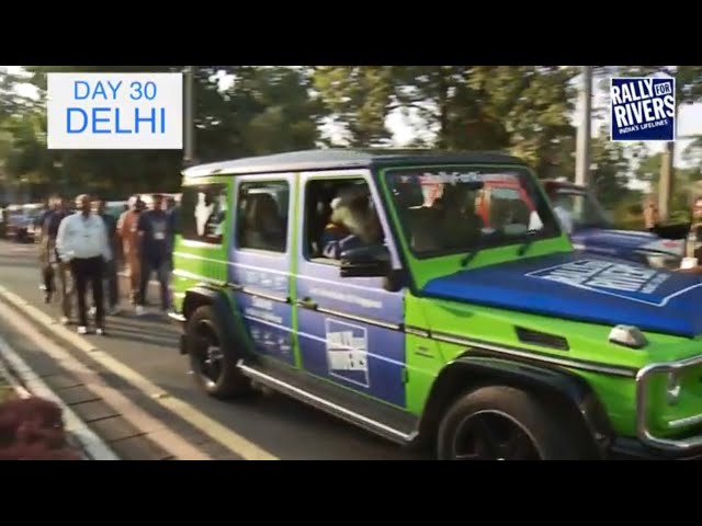 Rally For Rivers - Culmination Glimpses - Sadhguru