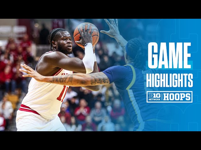 UNC Greensboro at Indiana | Highlights | Big Ten Basketball | 11/21/2024