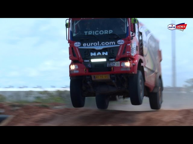 Dakar 2017 - Arrival in Paraguay (Eurol VEKA MAN Rally Team)