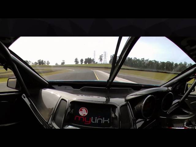 V8 Supercar hot lap with Jamie Whincup