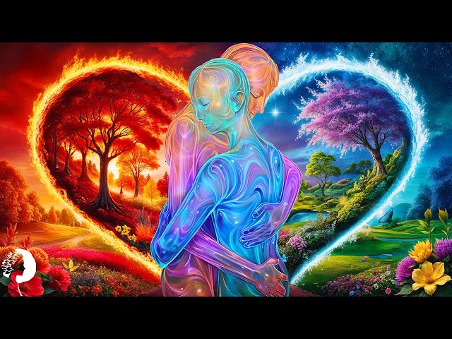 TWIN FLAME CONNECTION🔥| Attracting Happy Love + Energetic Love | Heal Old Negative Energy, 432Hz