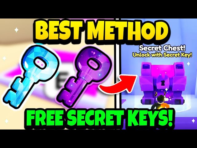 *NEW* BEST METHOD TO GET SECRET KEYS & CRYSTAL KEYS IN PETS GO!! - ROBLOX PETS GO SECRET CHEST!!