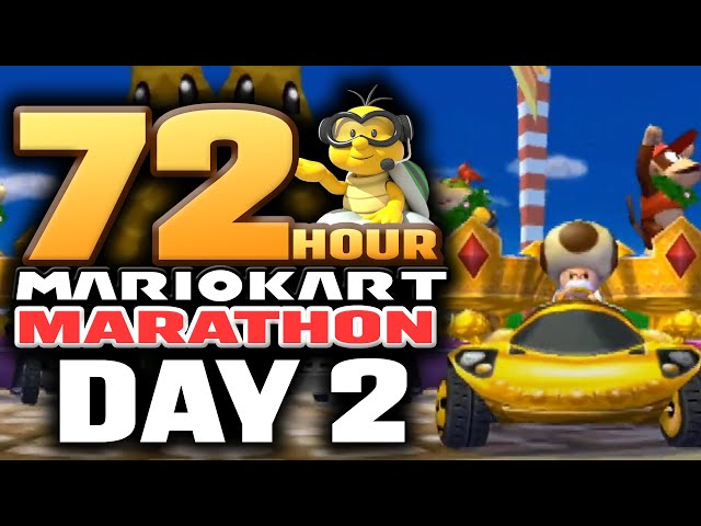 72-Hour Mario Kart Themed Marathon Day 2