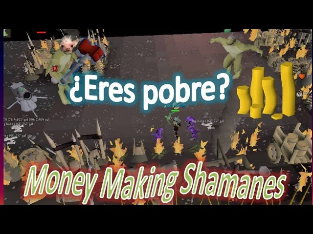 shamans money making 2024 basic guide (Osrs) good profits uwu