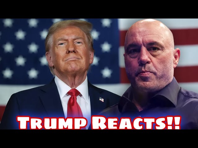 Trump REACTS To Joe Rogan Endorsement LIVE On Stage At RALLY In Pennsylvania