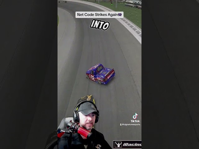 Net Code Strikes again on iRacing