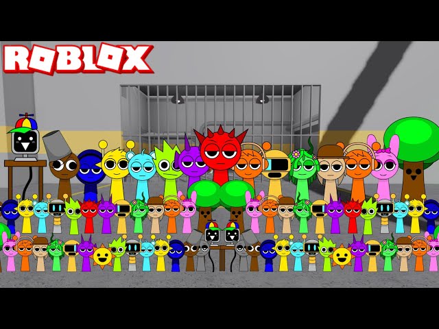 Sprunki Raddy Playing Sprunki Wenda Barry's Prison Run Obby | ROBLOX | Incredibox Sprunki