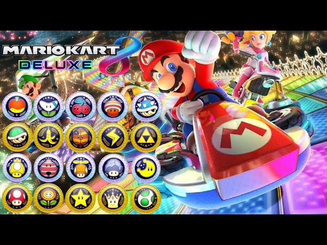 Mario Kart 8 Deluxe - Full Game Walkthrough (All DLC Included)