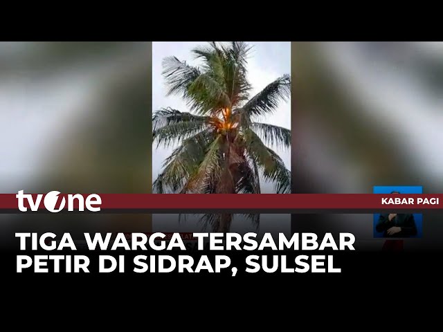 Pesta Panen Berubah Tragedi, 3 Warga Sidrap Tersambar Petir | Kabar Pagi tvOne