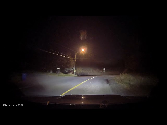 VB WRX d man tuned nighttime mountain drive pt2