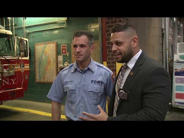 FDNY captain reunited with trumpet after it was stolen from his car