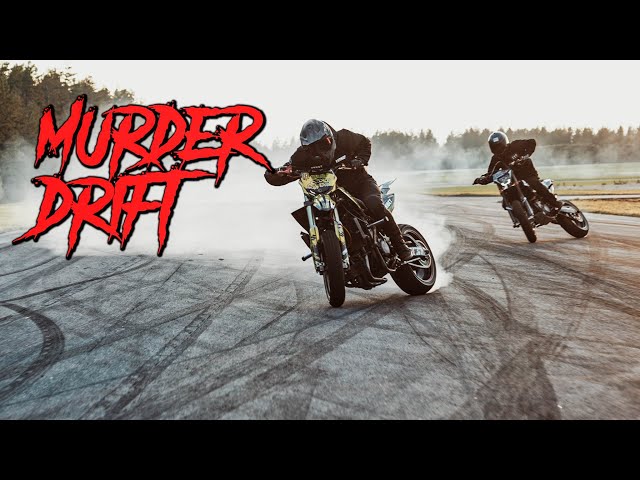 Murder Drift - Suzuki RM 1000cc ft Juha Ruokolainen & Arttu Stenberg