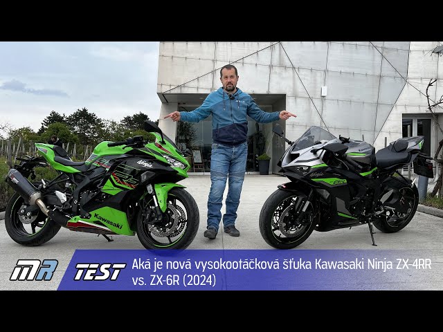 Aká je nová vysokootáčková šťuka Kawasaki Ninja ZX-4RR vs. ZX-6R (2024) - motoride.sk