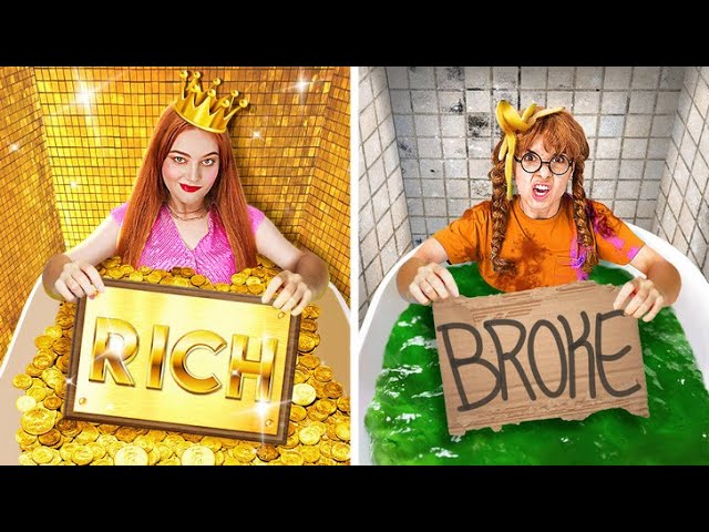 Millionaire and Poor Became Friends|| Rich vs Broke vs Giga Rich Student By 123 GO!LIVE