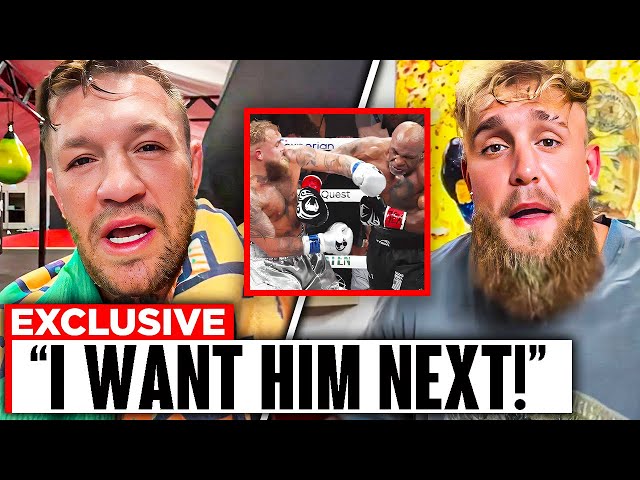 Conor McGregor CALLS OUT Jake Paul After Mike Tyson Fight!