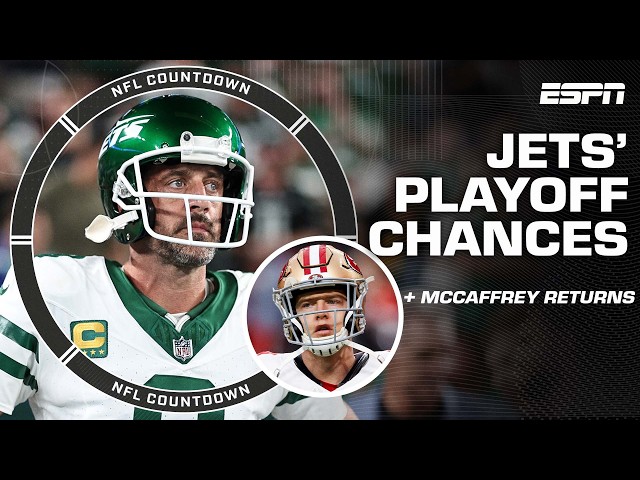 Rex Ryan on IMPACT of McCaffrey’s RETURN + Can the Jets get back in the playoff mix? | NFL Countdown