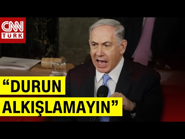 The US Congress Knows No Limit in Applause! Even Netanyahu Was Ashamed of That Applause...