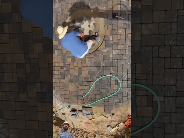 Hard scape time lapse