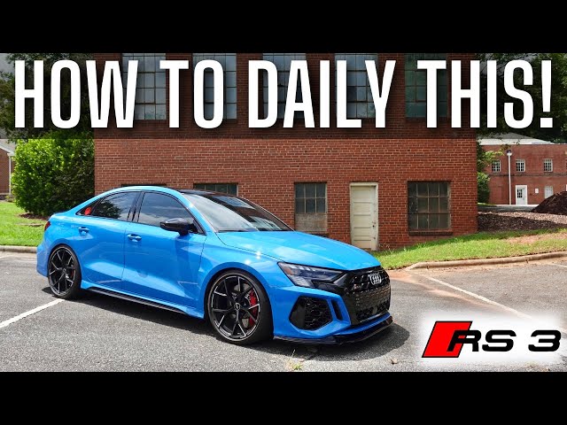 Is The 8Y Audi RS3 an Awful Daily Driver? Know These Tips Before You Buy!