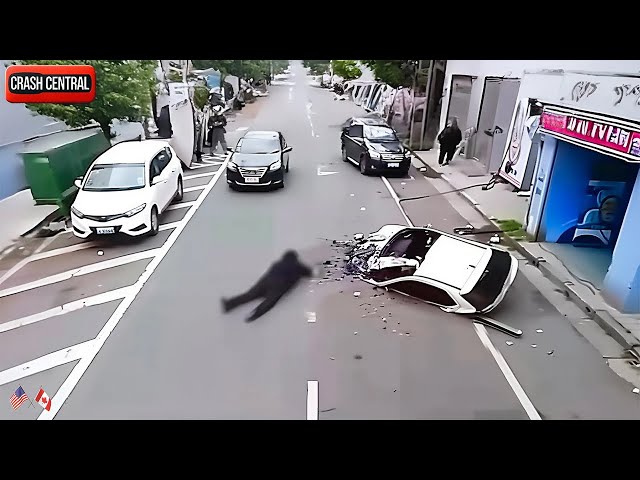 45 Crazy Moments Car Crashes Caught On Camera | Idiots In Cars Got Instant Karma