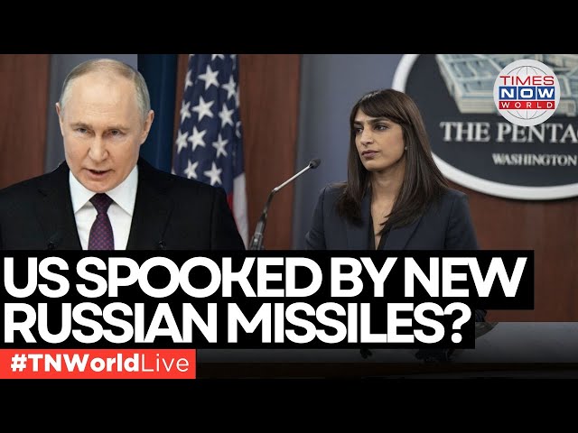 LIVE | WATCH: Pentagon Unveils Details on Russia’s Experimental Missile Launch! | Times Now World