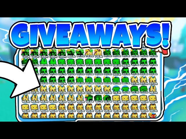 🔴Roblox Pet Simulator X Giveaway Live With Viewers