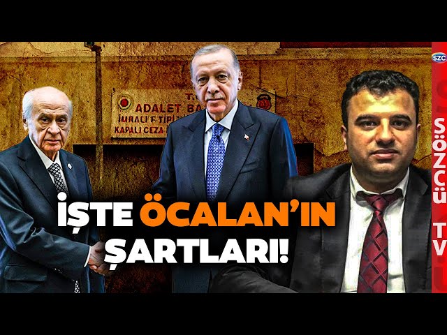 Çözüm Sürecinin Detayları Netleşiyor! Öcalan 2 Şartta Bulundu! Erdoğan ve Bahçeli Ne Yapacak