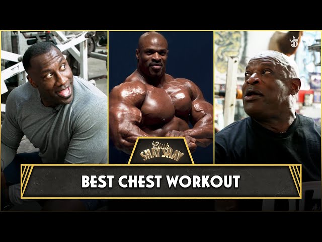 The BEST Chest Workout With GOAT Bodybuilder Ronnie Coleman & Shannon Sharpe | CLUB SHAY SHAY