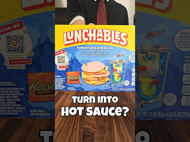 Will Lunchables Hot Sauce? #shorts