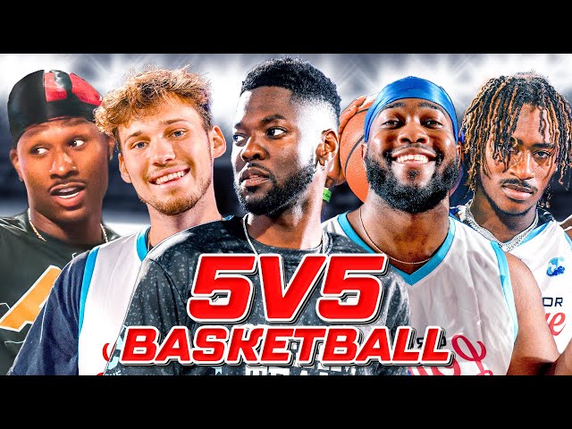 TEAM JIDION VS TEAM MARK 5V5 BASKETBALL GAME! Ft. Duke Dennis, Jesser, Cam Wilder, MMG and MORE!