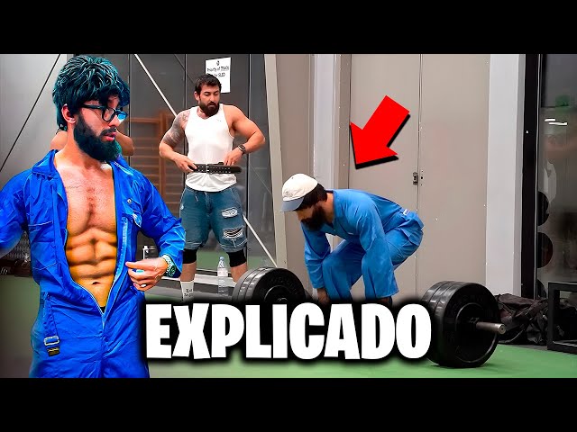 Who is the Cleaner who pranks the strong guys at the gym? [sub in english]